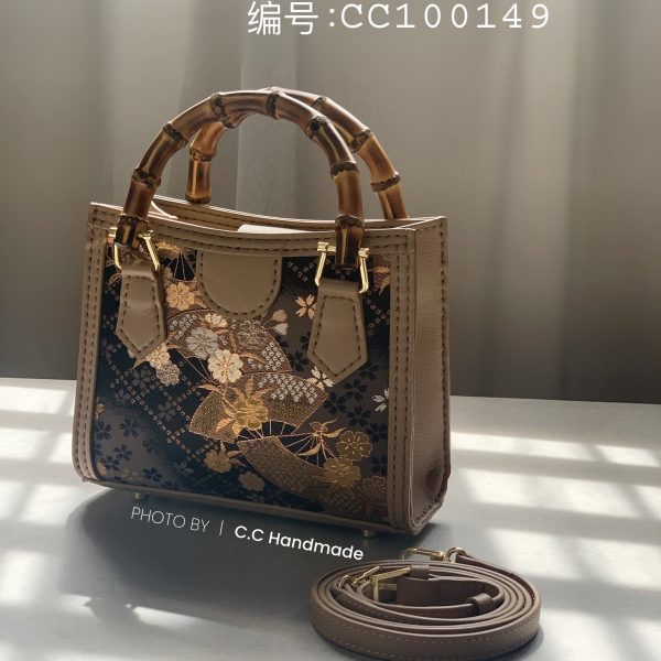 bamboo handle bag
